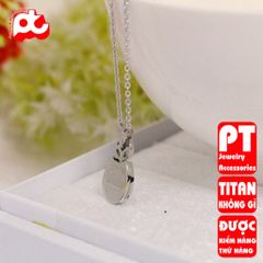 Dây chuyền nữ titan cao cấp thời trang PT Jewelry & Accessories không đen giá rẻ PTDCNT54 400406