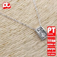 Dây chuyền nữ titan cao cấp thời trang PT Jewelry & Accessories không đen giá rẻ PTDCNT136 400428
