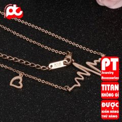 Dây chuyền nữ titan cao cấp thời trang PT Jewelry & Accessories không đen giá rẻ PTDCNT62 400446