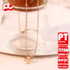Dây chuyền nữ titan cao cấp thời trang trangsucpt không đen giá rẻ PTDCNT131 400528