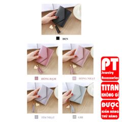 Ví bóp cầm tay da nữ mini PTVI101 400529