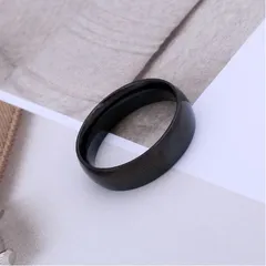 Nhẫn inox trơn PT Jewelry & Accessories cao cấp thời trang thép không gỉ PTNTRON 400542