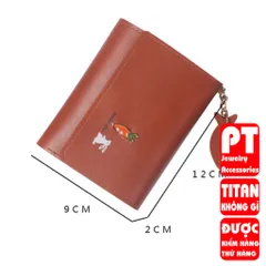 Ví Nữ Mini Ngắn Cầm Tay Phong Cách Hàn Quốc PTVI109 400557
