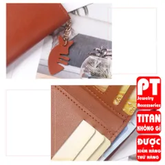 Ví Nữ Mini Ngắn Cầm Tay Phong Cách Hàn Quốc PTVI109 400557