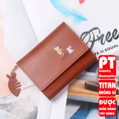 Ví Nữ Mini Ngắn Cầm Tay Phong Cách Hàn Quốc PTVI109 400557