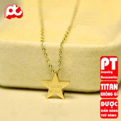 Dây chuyền nữ titan cao cấp thời trang trangsucpt không đen giá rẻ PTDCNT104 400568