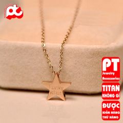 Dây chuyền nữ titan cao cấp thời trang trangsucpt không đen giá rẻ PTDCNT104 400568