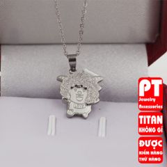 Dây chuyền nữ titan cao cấp thời trang trangsucpt không đen giá rẻ PTDCNT133 400570