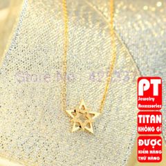 Dây chuyền titan ngôi sao cao cấp thời trang trangsucpt 400582