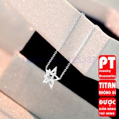 Dây chuyền titan ngôi sao cao cấp thời trang trangsucpt 400582