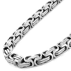 Dây chuyền nam inox thời trang ziczac  PT Jewelry & Accessories 10mm thép không gỉ PTDCNA26 400584