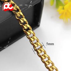 Lắc tay nam inox cao cấp lặc bảng nhỏ cá tính titan thép không gỉ trangsucpt 5mm PTLTNA21 400595