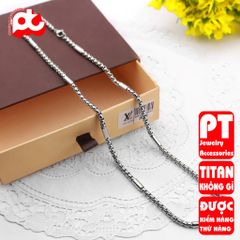 Dây Chuyền Titan Nam Cao Cấp - Phong Cách Mạnh Mẽ, Chống Gỉ Sét, Kích Thích Cá Tính - Trang Sức Thời Trang Nam PT Jewelry