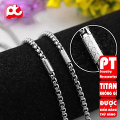 Dây Chuyền Titan Nam Cao Cấp - Phong Cách Mạnh Mẽ, Chống Gỉ Sét, Kích Thích Cá Tính - Trang Sức Thời Trang Nam PT Jewelry