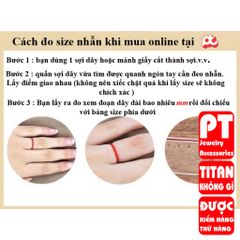 Nhẫn nam titan cao cấp thời trang chạm rồng 2 bên trangsucpt đá đỏ nhẫn màu thép không gỉ PTNNA255 400625