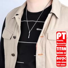Dây chuyền nam nữ Veins Brick titan cao cấp trangsucpt thép không gỉ PTDCNA194 3T 400626