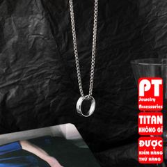Dây chuyền nam nữ Veins Brick titan cao cấp trangsucpt thép không gỉ PTDCNA194 3T 400626