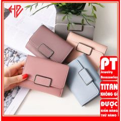 [ GIÁ SỐC ] BÓP VÍ NỮ CẦM TAY YOUNG NÚT BẤM VUÔNG CÁCH ĐIỆU THỜI TRANG HOT 2019 400632