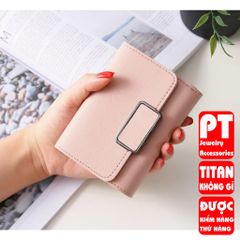 [ GIÁ SỐC ] BÓP VÍ NỮ CẦM TAY YOUNG NÚT BẤM VUÔNG CÁCH ĐIỆU THỜI TRANG HOT 2019 400632