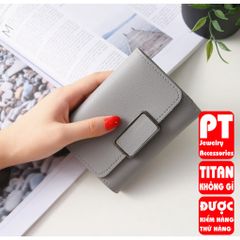 [ GIÁ SỐC ] BÓP VÍ NỮ CẦM TAY YOUNG NÚT BẤM VUÔNG CÁCH ĐIỆU THỜI TRANG HOT 2019 400632