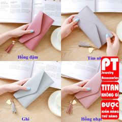 Ví nữ dài tua rua+trái tim VD69 400664