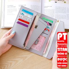 Ví nữ dài tua rua+trái tim VD69 400664