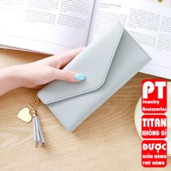 Ví nữ dài tua rua+trái tim VD69 400664