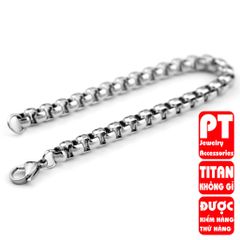 Lắc Tay Nam Titan Cao Cấp - Phụ Kiện Thời Trang Không Gỉ, Đẳng Cấp và Nam Tính, Phù Hợp Mọi Dịp