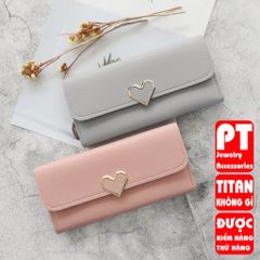 Ví Nữ Dáng Dài Khóa  Trái Tim PTVI106 400704