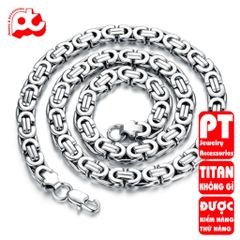 Dây Chuyền Nam Titan Cao Cấp - Dây Chuyền Sang Trọng Đẳng Cấp, Chống Gỉ, An Toàn Cho Da, Phụ Kiện Thời Trang Nam Chính Hãng