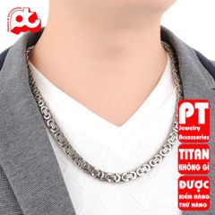 Dây Chuyền Nam Titan Cao Cấp - Dây Chuyền Sang Trọng Đẳng Cấp, Chống Gỉ, An Toàn Cho Da, Phụ Kiện Thời Trang Nam Chính Hãng
