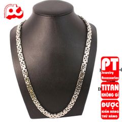 Dây Chuyền Nam Titan Cao Cấp - Dây Chuyền Sang Trọng Đẳng Cấp, Chống Gỉ, An Toàn Cho Da, Phụ Kiện Thời Trang Nam Chính Hãng