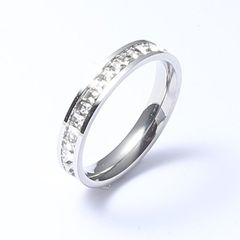 Nhẫn Titan PT Jewelry & Accessories N21 Women Nữ không đen không gỉ - Cao Su chiếc 400733