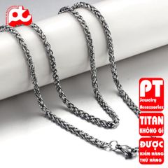 Dây Chuyền Titan Cao Cấp Nam - Phong Cách Sang Trọng, Chống Gỉ, Thiết Kế Nam Tính - Trang Sức Đẳng Cấp Cho Phái Mạnh