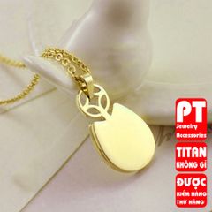 Dây chuyền titan cao cấp sang trọng không đen HCM 400784