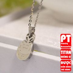 Dây chuyền titan cao cấp sang trọng không đen HCM 400784