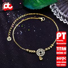 Lắc chân nữ titan cao cấp thời trang PT Jewelry & Accessories không đen giá rẻ PTLCNT69 400806