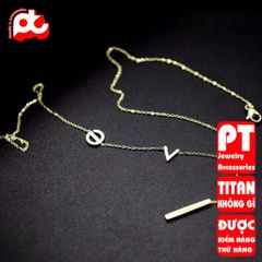 Dây chuyền nữ titan cao cấp thời trang PT Jewelry & Accessories không đen giá rẻ PTDCNT138 400807