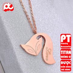 Dây chuyền nữ titan cao cấp thời trang PT Jewelry & Accessories không đen giá rẻ PTDCNT125 400810
