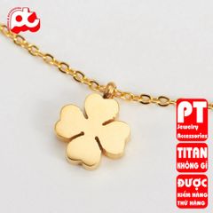 Lắc chân nữ titan cao cấp thời trang trangsucpt không đen giá rẻ PTLCNT62 400813