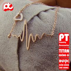 Dây chuyền nữ titan cao cấp thời trang PT Jewelry & Accessories không đen giá rẻ PTDCNT62 400819