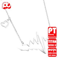 Dây chuyền nữ titan cao cấp thời trang PT Jewelry & Accessories không đen giá rẻ PTDCNT62 400819