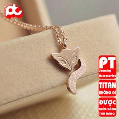 Dây chuyền nữ titan cao cấp thời trang trangsucpt không đen giá rẻ PTDCNT52 400851