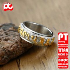 Nhẫn nam inox cao cấp thời trang rẻ titan thép không gỉ PT Jewelry & Accessories PTNNA20 400894