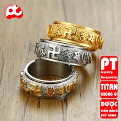 Nhẫn nam inox cao cấp thời trang rẻ titan thép không gỉ PT Jewelry & Accessories PTNNA20 400894