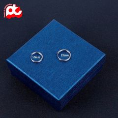 Bông tai nam inox cao cấp 1 chiếc kpop khoen tròn không bấm lỗ tai PT Jewelry & Accessories PTBTNA15 400901