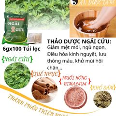 COMBO 2 Muối Ngâm Chân Thảo Dược 200 Gói – Thư Giãn Buổi Tối, Làm Ấm Bàn Chân, Túi Tiện Lợi Dùng Hàng Ngày