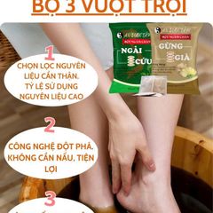 COMBO 2 Muối Ngâm Chân Thảo Dược 200 Gói – Thư Giãn Buổi Tối, Làm Ấm Bàn Chân, Túi Tiện Lợi Dùng Hàng Ngày