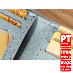 Ví Nữ Mini Ngắn Cầm Tay Dễ Thương Nữ Tính Phong Cách Hàn Quốc PTVI119 400999