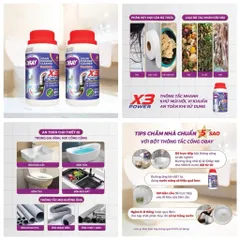 Bột Thông Tắc Cống OBAY - Tiêu Diệt 99,99% Vi Khuẩn, Không Gây Hư Hại Hệ Thống Ống Nước - Giải Pháp Hiệu Quả Cho Nhà Bếp và Nhà Tắm